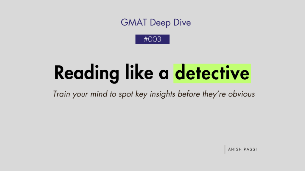 Train your mind to spot key insights before they’re obvious